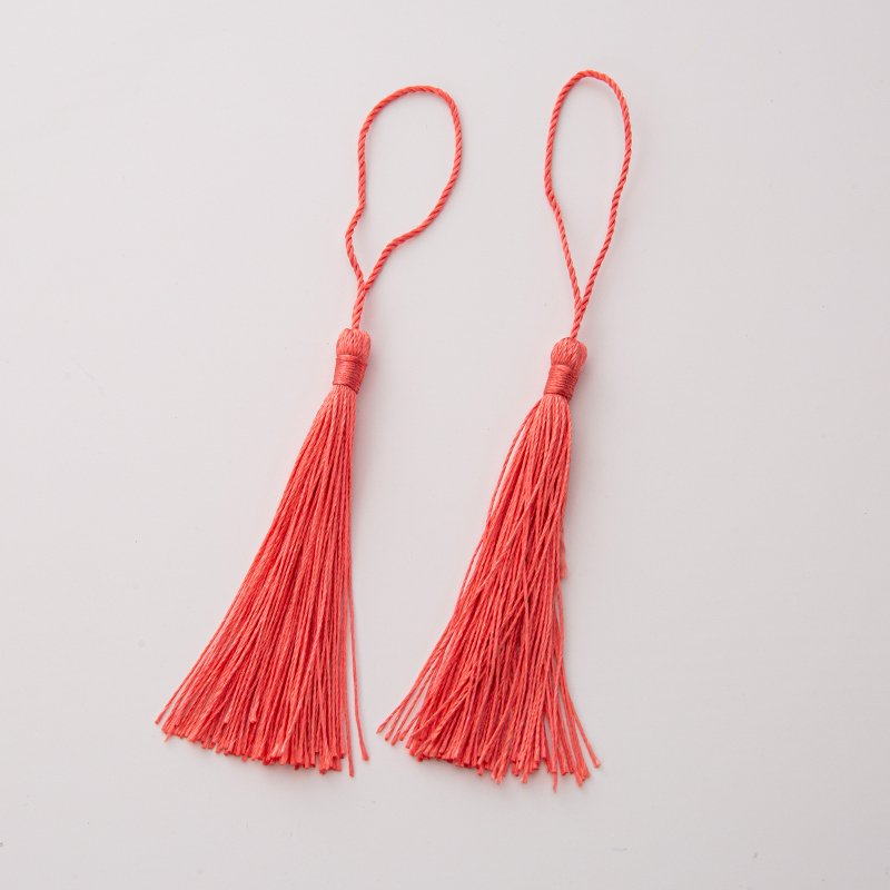 20 piezas marcapáginas de 80mm, cuerda colgante, borla de seda para artesanía de nudos chinos, llavero DIY, ganchos para pendientes, colgante, accesorios para hacer joyas: Azul cielo