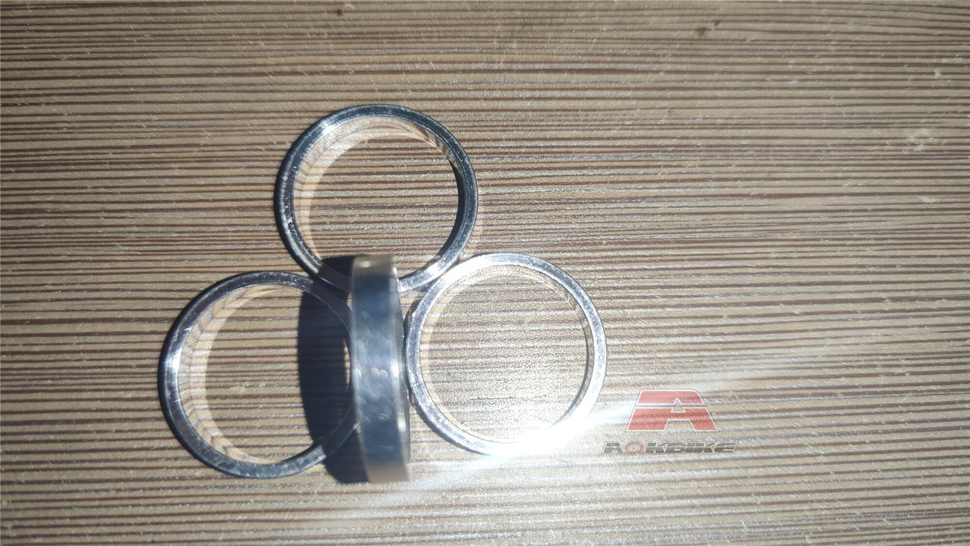 Headset Spacer 25.4mm Threadless 1" Fork Stem Head Tube 5mm Washer O Ring Headset Spacers Bike Accessories Bike Fixtures Parts