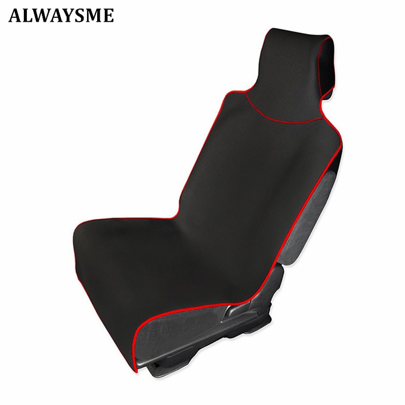 Alwaysme universal caber à prova dwaterproof água/à prova de suor proteção capa de assento do carro material de pano de mergulho