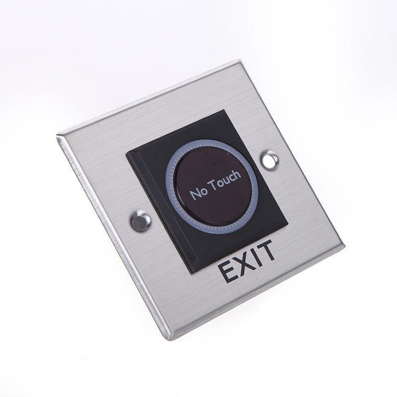 Infrared No Touch Contactless Door Release Exit Button Sensor Switch with LED Indication