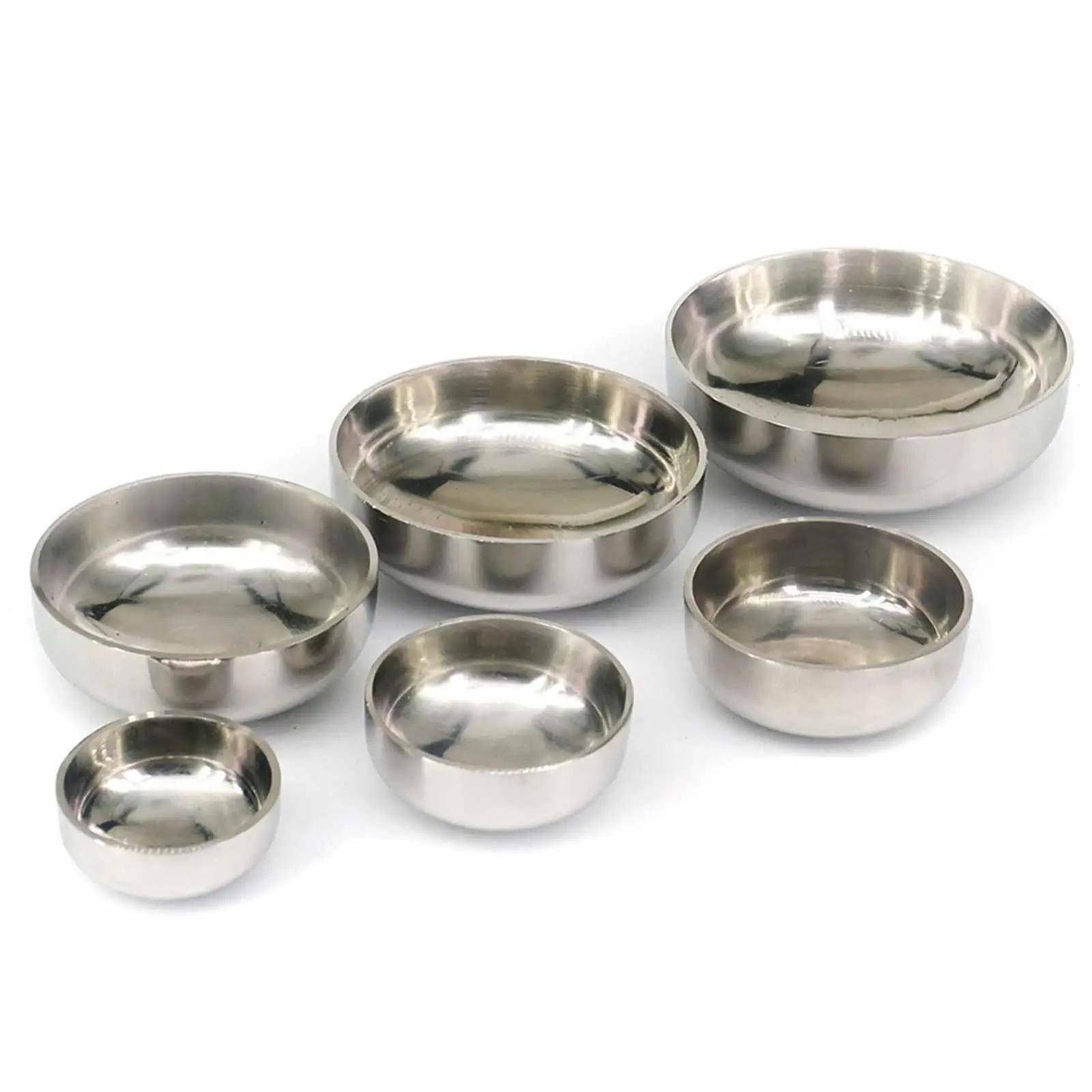 End Plug 19/25/32/38/45/51/57mm O/D 304 Stainless Steel Sanitary Welding End Cap End Plug Stopper