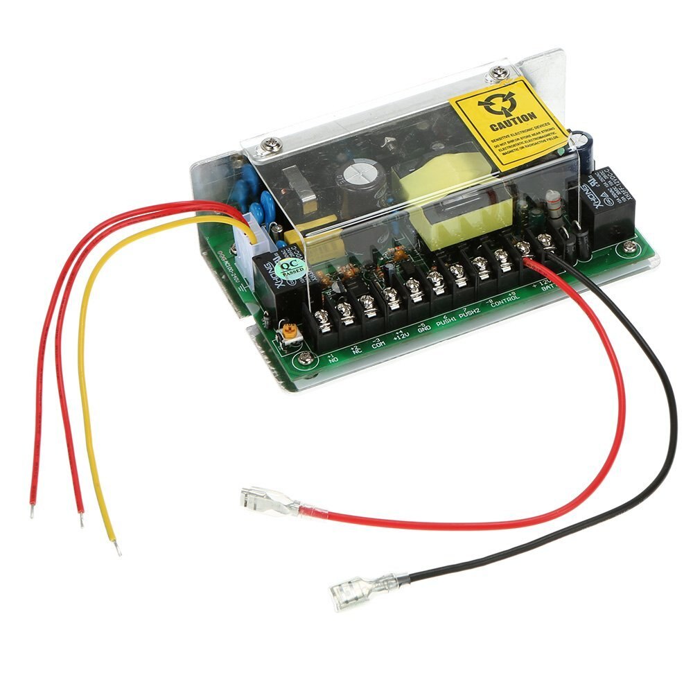 12 V/5A Netzteil für türschloss Zugriff Kontrolle System Unterstützung Batterie und Fernbedienung