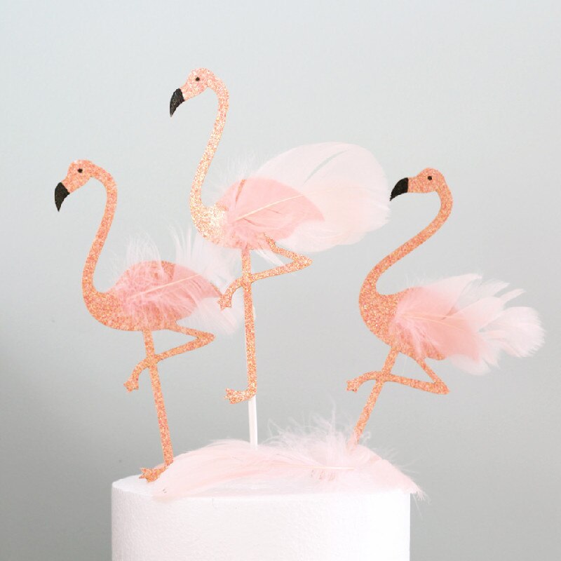 fenicottero hawaiano tartaruga foglia torta topper inserto compleanno matrimonio fidanzamento addio al nubilato nuziale bambino doccia regali decorazioni