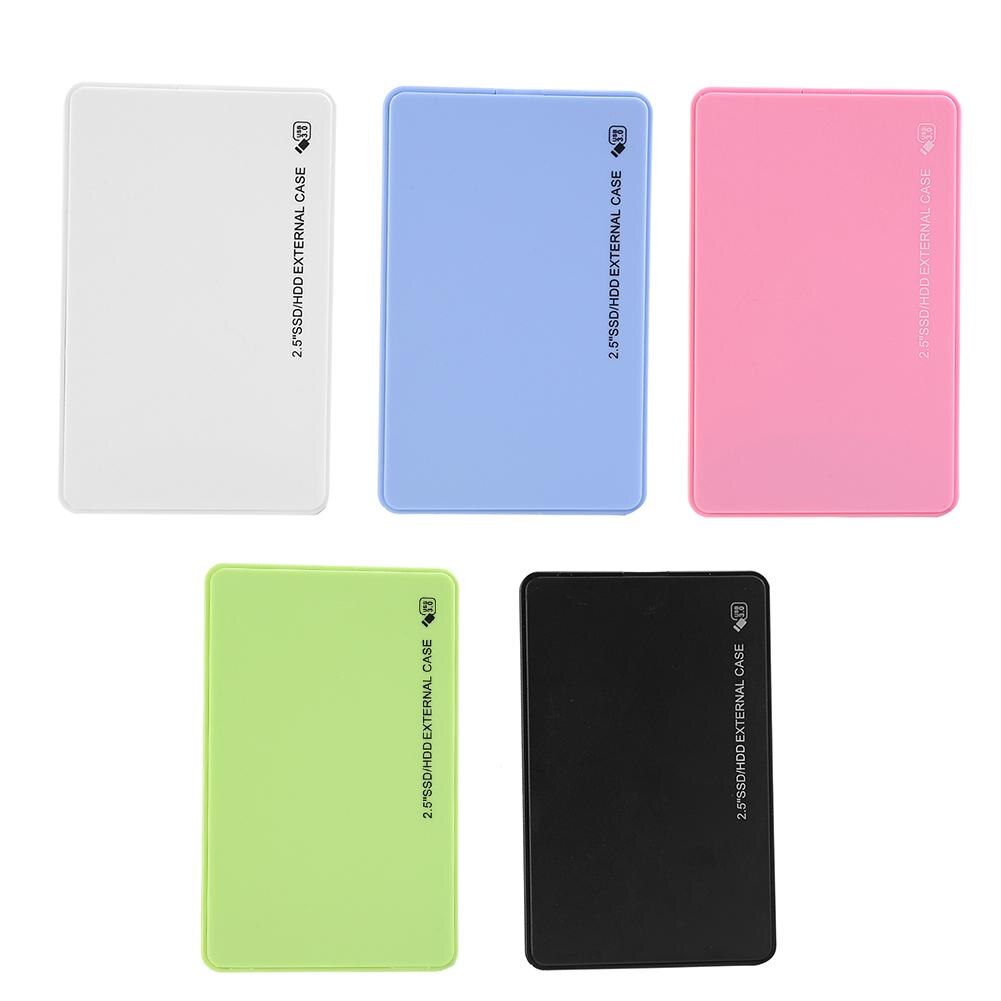 2.5 inch USB3.0 Hard Disk Box Enclosure 5Gbps SATA HDD SSD Mobile External Case for Notebook Desktop PC