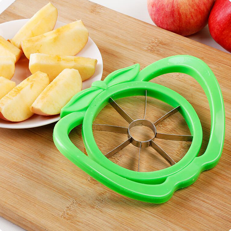 Apple Cutter Slicer Mes Rvs Peer Fruit Divider Apple Dunschiller Met Comfort Handvat Kitchen Tools Gadget