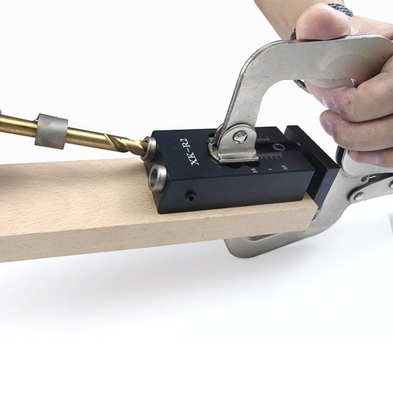 Mini jigg kit med 9.5mm bor skruetrækkernøgle og tilbehør træ værktøjssæt træbearbejdning diy værktøj