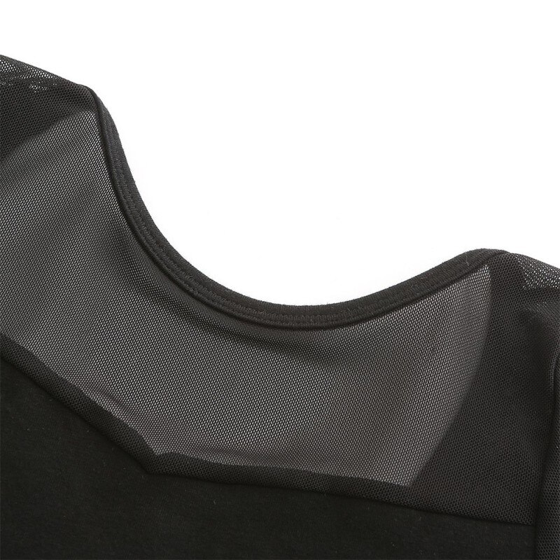 Children Gym suit Short Sleeve Gymnastic Clothing Mesh Gymnastic Ballet Dance Clothes Leotards For Girls