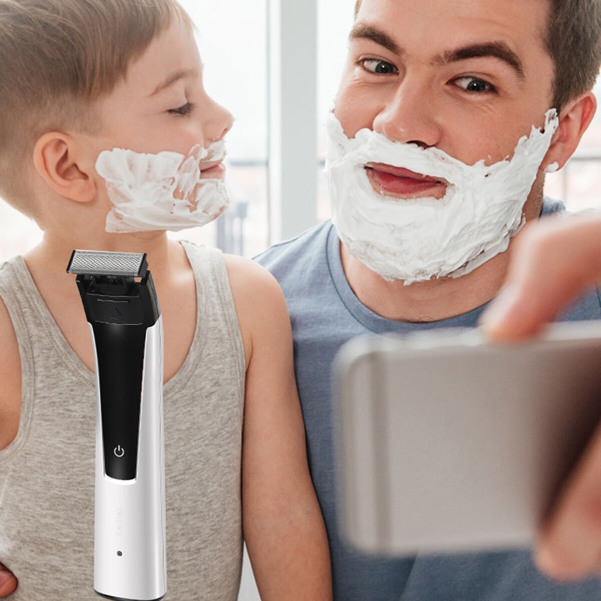 USB Electric Hair Clipper Fast Charging Hair Trimmer Children Hair Clipper Two Speed Ceramic Cutter Hair