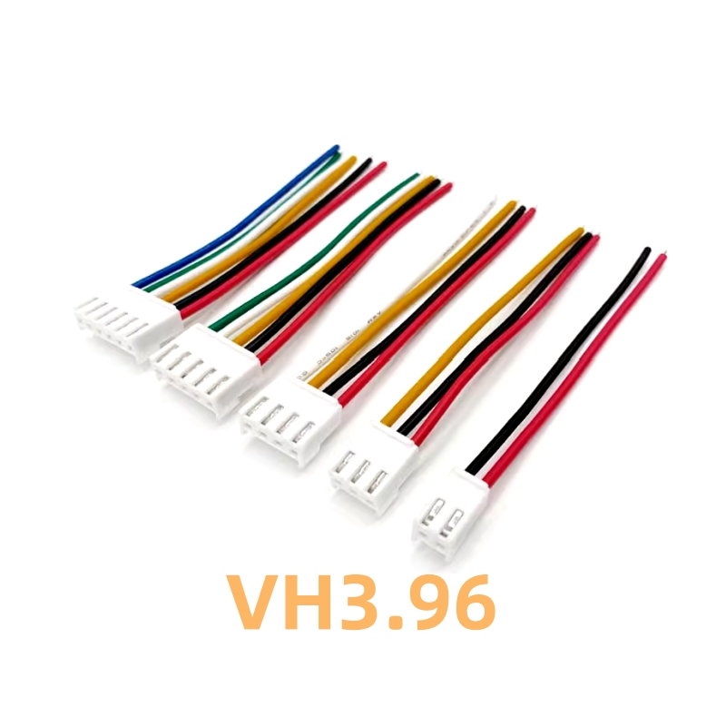 JST VH 3,96mm paso conector de Cable de enchufe hembra único 2P 3 4 5 6 8 10 pines VH3.96 22AWG cables 10CM 20CM 30CM