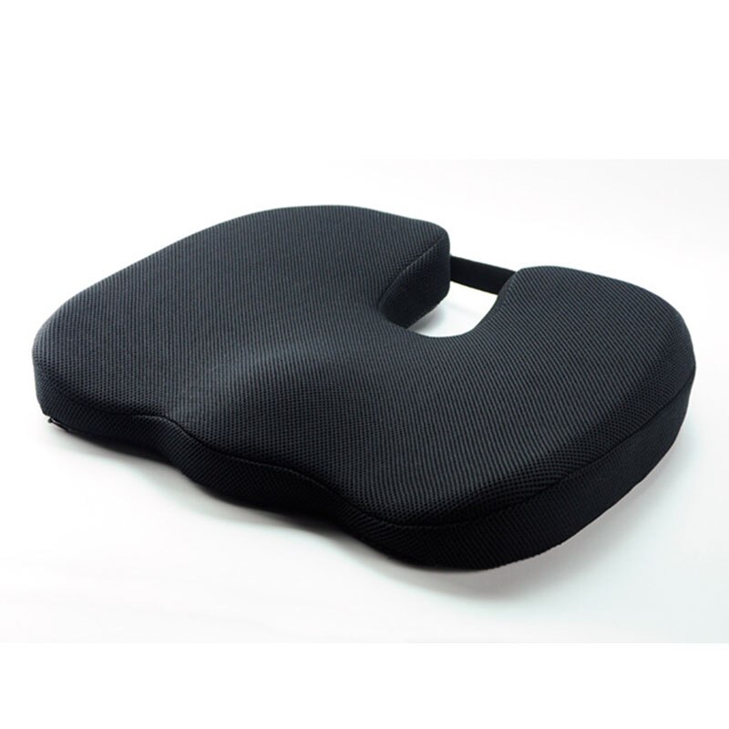 Memory Foam Seat Cushion Coccyx Orthopedic Car Office Chair Cushion Pad for Tailbone Sciatica Lower Back Pain Relief Pillow: Back  45x37x7cm