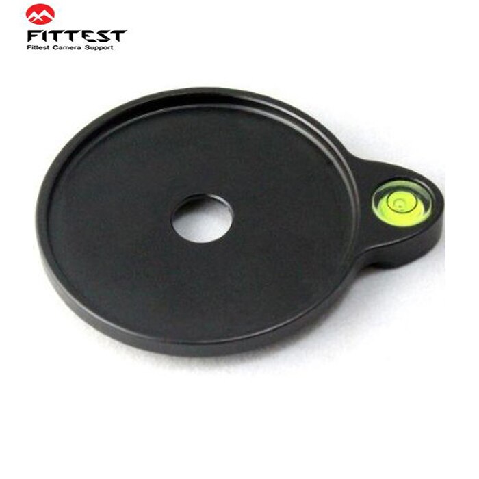 FITTEST 50mm 60mm High Precision Tripod Level Sprit Level Add-on Offset Bubble Leveling Plate For Tripod Ball Head Sirui Benro