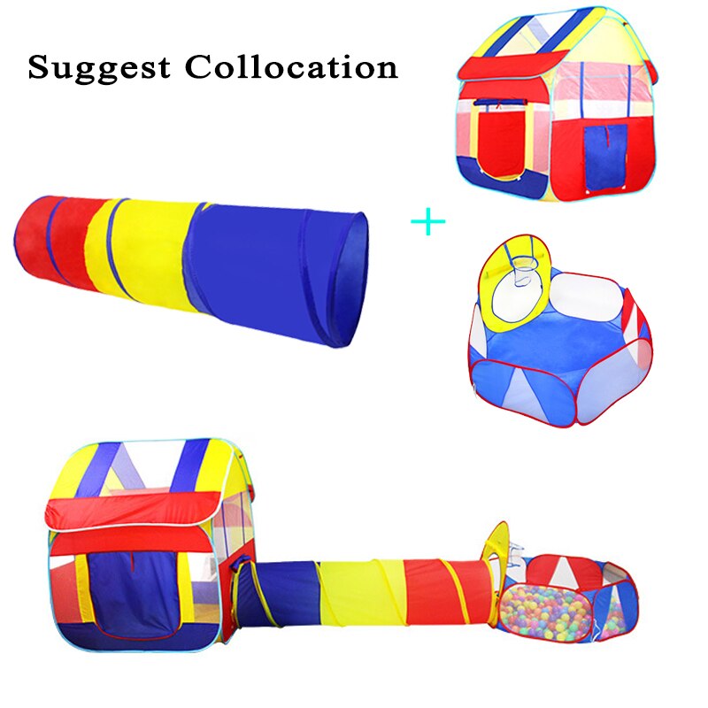 Tent For Baby Ball Pool Pit Toys Marine Ball Fence Indoor Outdoor Game Assembling Game Fence Portable Pool Foldable With Basket