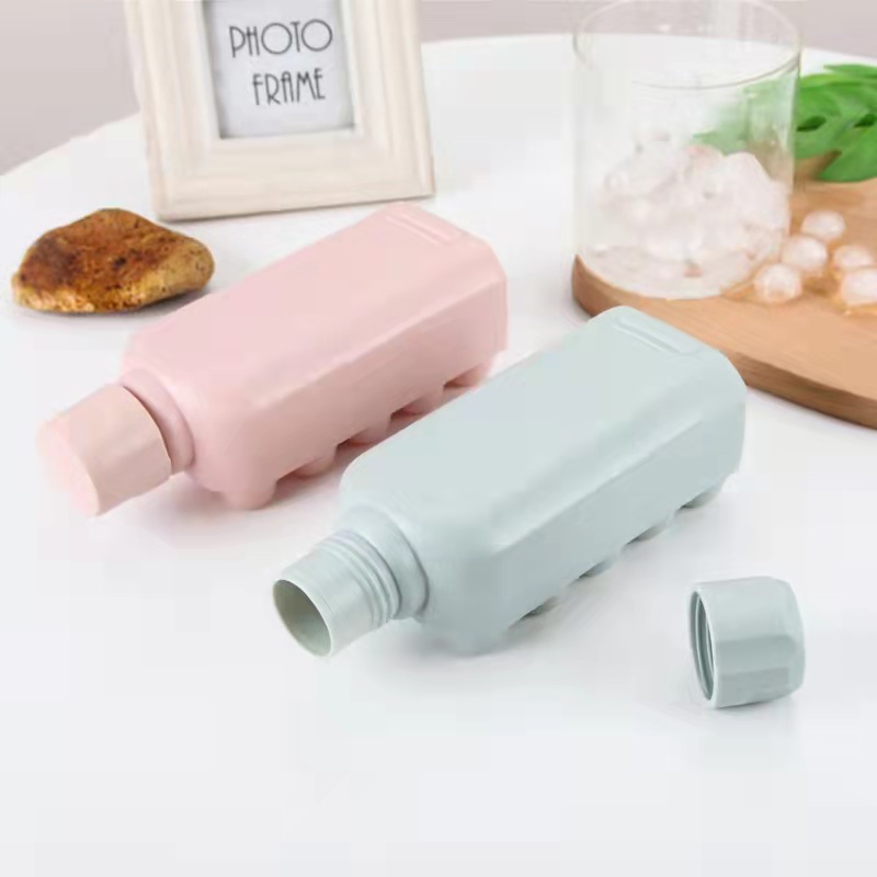 Ice Cube Tray 14 Grids DIY Silicone Ice Cream Mold Kitchen Ice Cube Maker Kettle Portable Cooler Ice Cube Bag Storage Container