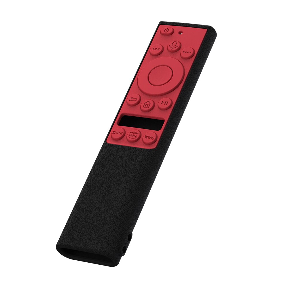 Covers for samsung QLED tv smart bluetooth remote control BN59-01311G BN59-01311B TM1990C BN59-01311H BN59-01311F SIKAI Cover: black red