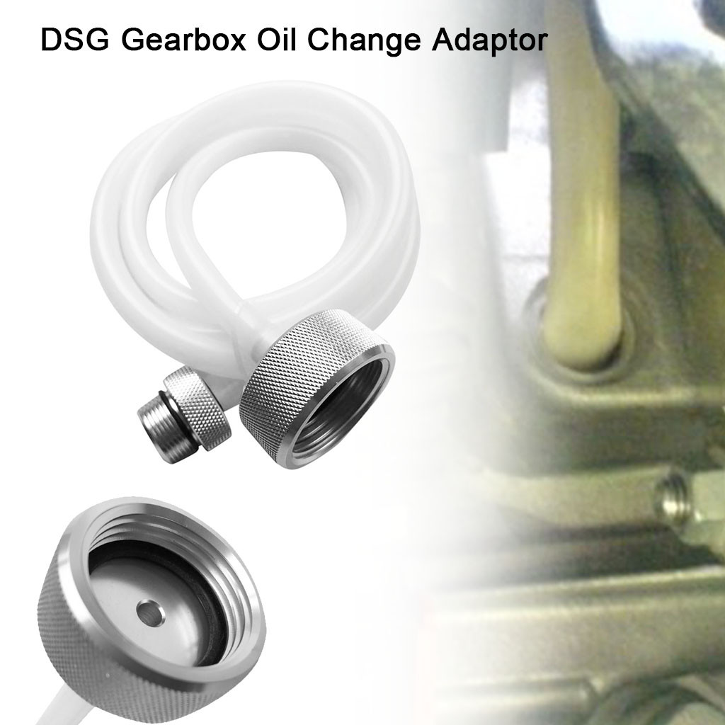 Dsg gearkasse olieskift adapter olie påfyldningsslange transmission service oliefyld væske skift adapter håndværktøj