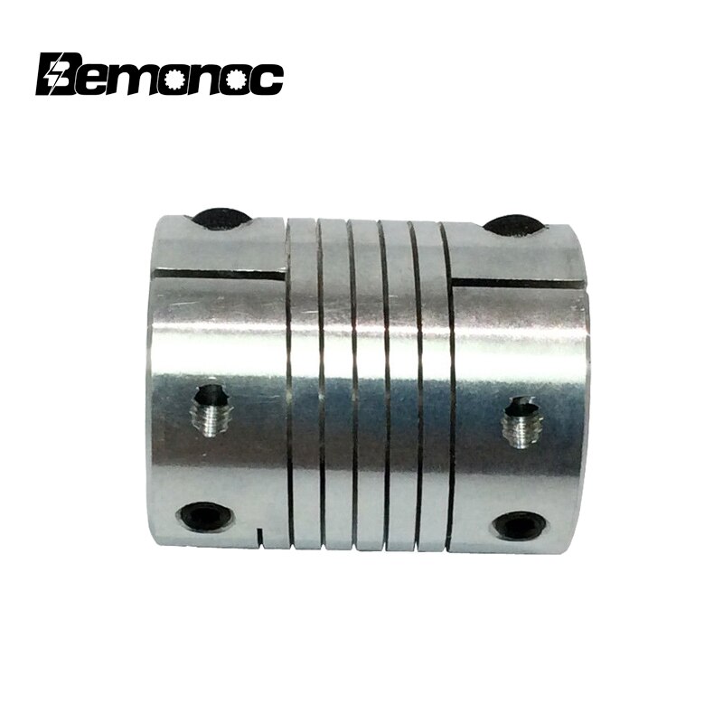 Askoppeling flexibele koppeling voor motoren aluminiumlegering diameter 20mm/25mm cnc flexibele koppeling askoppeling motorconnector
