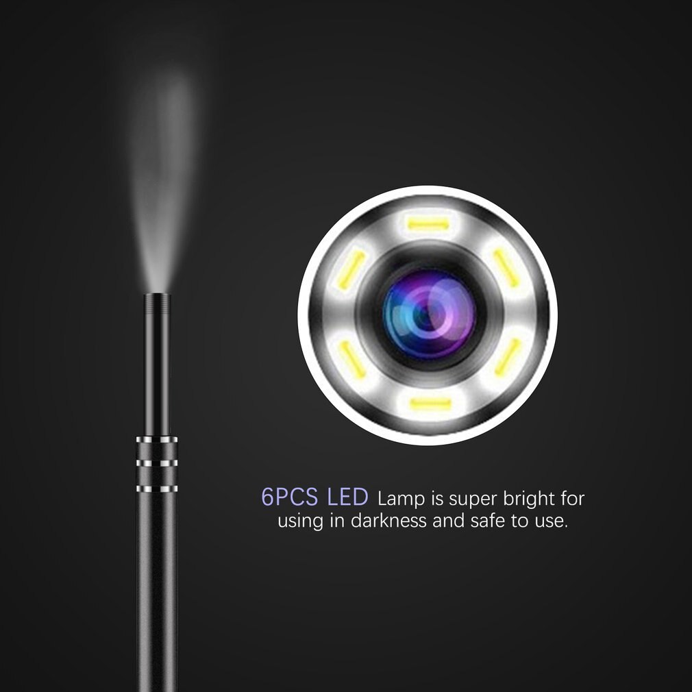 USB Ear Cleaning Tool HD Visual Ear Spoon Multifunctional Earpick With Mini Camera Pen Ear Care In-ear Cleaning Endoscope