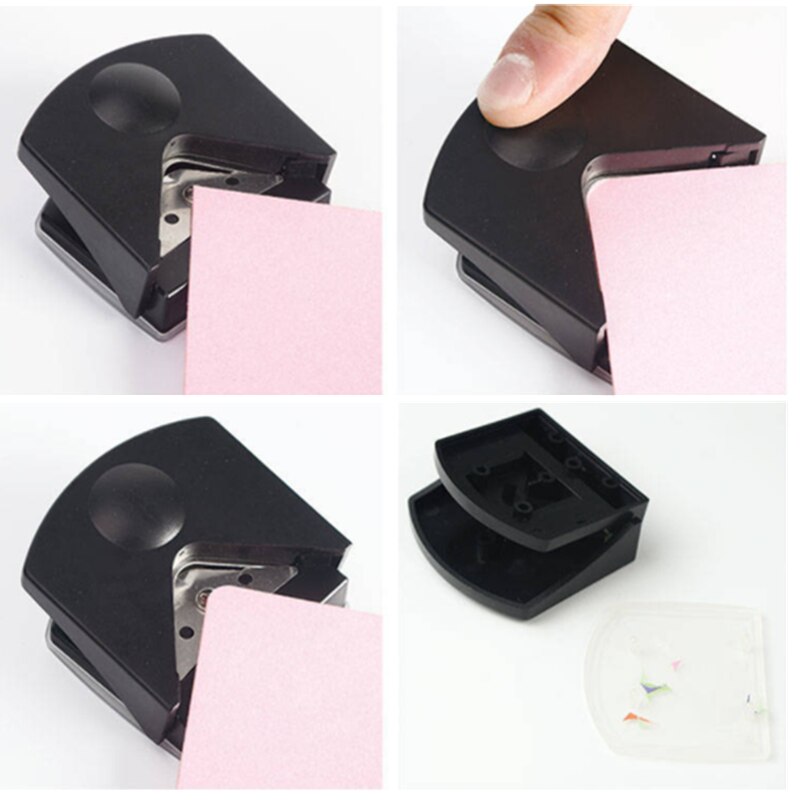DIY Mini Corner Rounder Card Paper Punch Craft Photo Cutter Tool Stationery Hand Hole Craft Scrapbooking