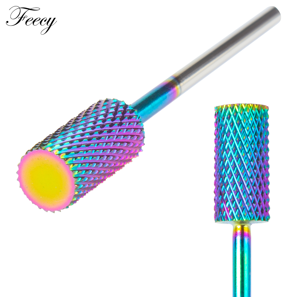 1PC Tungsten Carbide Nail Drill Bits for Manicure Milling Cutter for Removing Acrylic Gel Nail Polish Varnish Pedicure Nail File: Diamond G Color