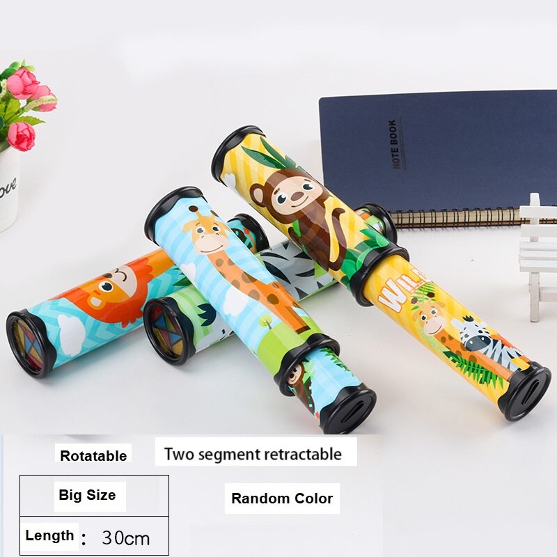 freundlicher spielzeug Skalierbare Drehung Kaleidoskop Magie Wechselvolle Einstellbar Phantasie Farbige Quaddel Spielzeug Für freundlicher Autismus Art Puzzle Spielzeug: B 1stck zufällig farbe