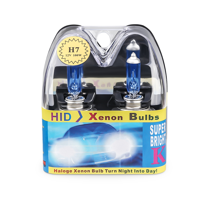 2 pz H7 55 W 100 W Lampadina Alogena 12 V auto Faro Lampadina H7 6000 k super luminoso Bianco Lampada Alogena auto Faro Lampadina di Ricambio: 6000 k bianco freddo