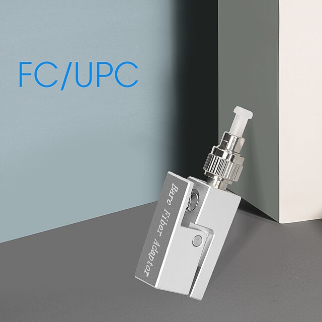 Optic Fiber Connector FC SC ST Square Bare Adapter Flange Temporary succeeded OTDR Test Coupler Special: FC-UPC