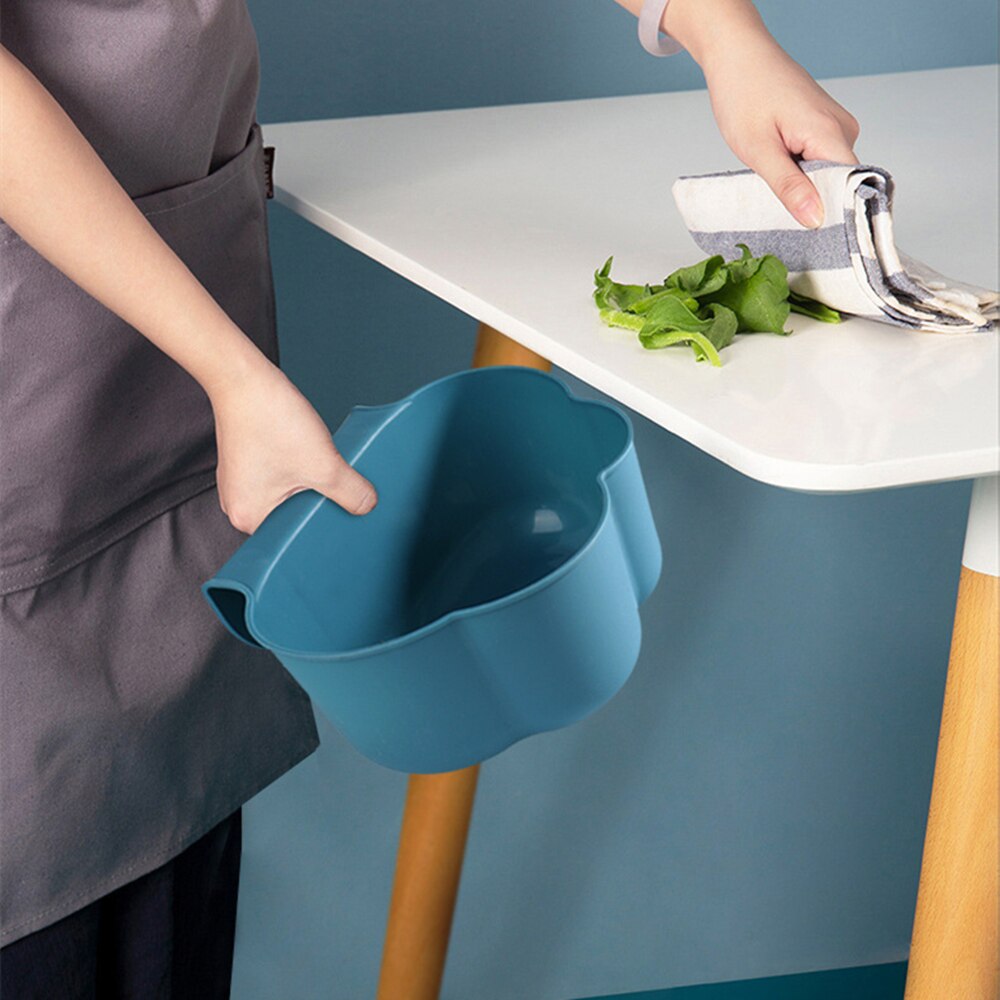 Wolke bilden Küche Hängen Mülleimer Schrank Tür Schnalle Müll Becken Kreative Haushalt Schreibtisch Unordnung Sammlung Korb