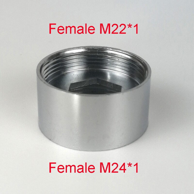 Weibliche M24 Durcheinander rohr passend zu Konverter Wasserhahn stecker Adapter M16 M18 M26 Zahnseide Zubehör männlichen gewinde munddusche: F22xF24