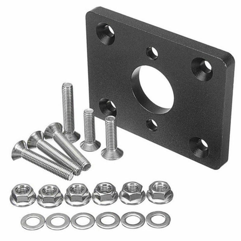 Aluminum alloy Delete Adapter Black Plate 11.4x4.6CM Replacement Accessories