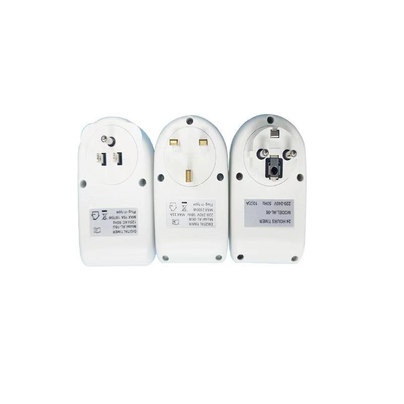 LCD Digital Programmable Timer Switch Electronic Socket Household Appliances For EU UK US Home Garden Devices