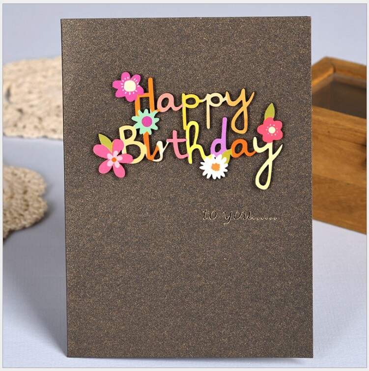 30pcs children Greeting card Thank you Christmas Birthday card teacher greeting cards graduation Thanksgiving Day