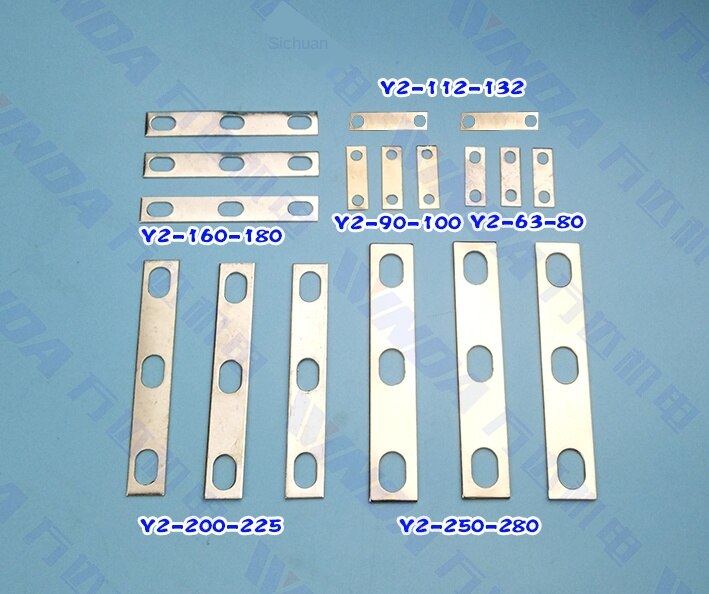 Y2 motor terminal connection piece Y2-160 terminal connection piece Motor terminal block copper strip