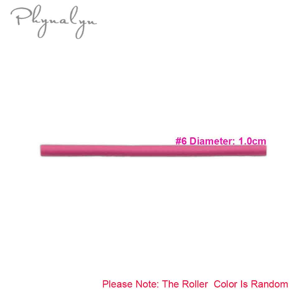 Hair Rollers Sponge Hair Curling 10pcs Soft Curl Hair Bendy Roller DIY Styling Hair Rollers Tool Curler Maker: diameter 1.0cm