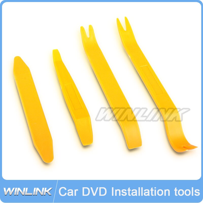 ! 4 Stuks Installeren Kit tool demonteren Voor Auto DVD op Panel Dashboard Removal Pry