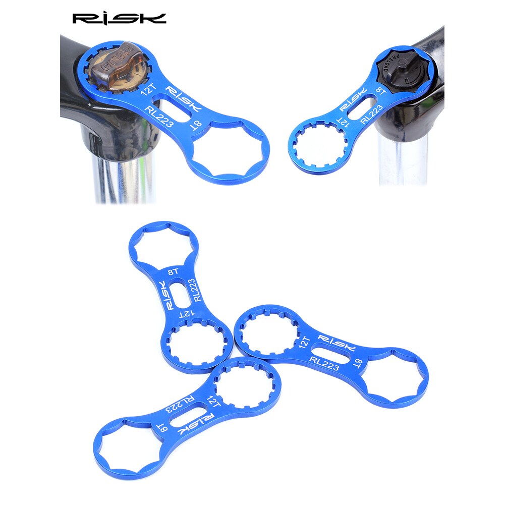 Risk cykel framgaffel borttagning skiftnyckel mountainbike reparationsverktyg delar för suntour xcm/xcr/xct/första demonteringsverktyget