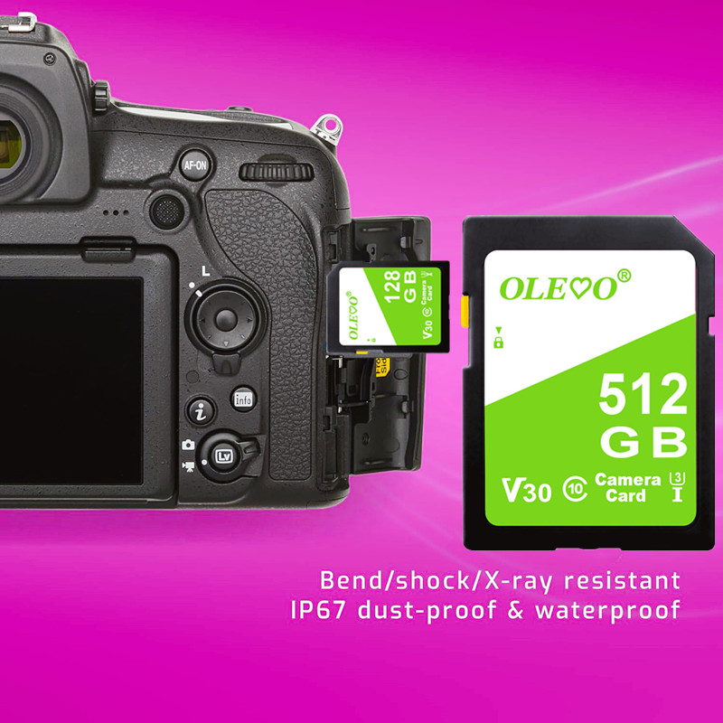 SD Memory Card 16GB 32GB 64GB 128GB 256GB 512GB C10 SD Card for Camera SRL