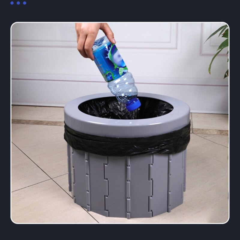 Portable Folding Camping Toilet Travel Outdoor Commode Porta Potty Car Toilet Hiking Long Trips Elder Bucket Toilet Seat