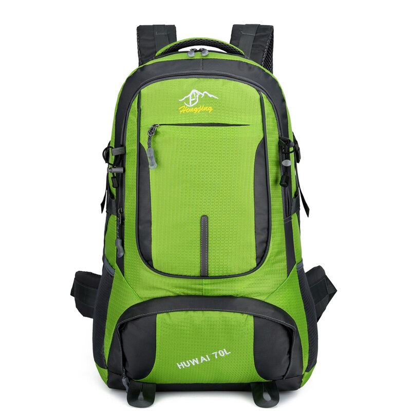 Camping Backpack Hiking Waterproof Trekking Bag Man/Woman Outdoor Travel Rucksack Cycling Daypacks Mountaineering Backpacks: Green