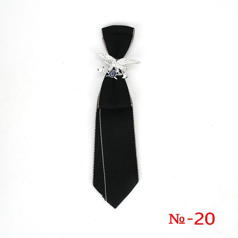 Corbata de cinta negra hecha a mano, joyería de diamantes de imitación de cristal, camisas Unisex, Collar para niños, corbatas para el cuello, uniforme escolar, corbata para mujer: 20