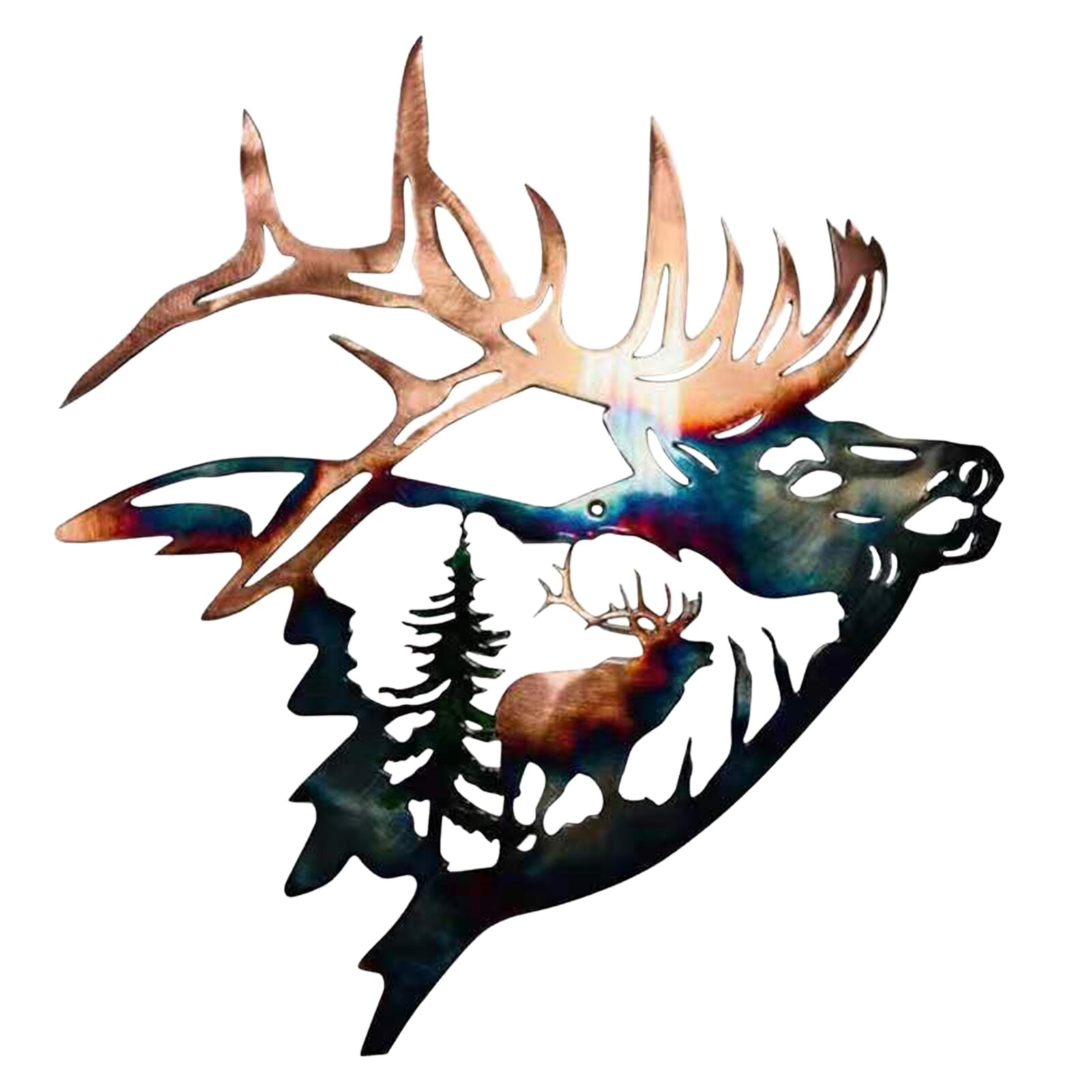 Store Decoration Metal Art Saw Metal Cut Hand Saw Metal Art Personality Wall Decoration Home Club Coffee: 01