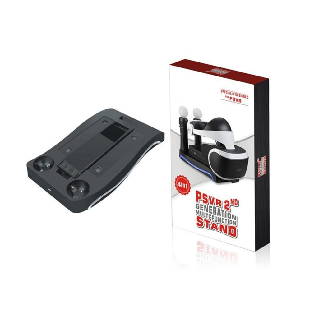 Estación De Carga para PS4 VR 4 en 1 soporte Base multifuncional para PS3 mover el cargador de la consola de la manija PS4