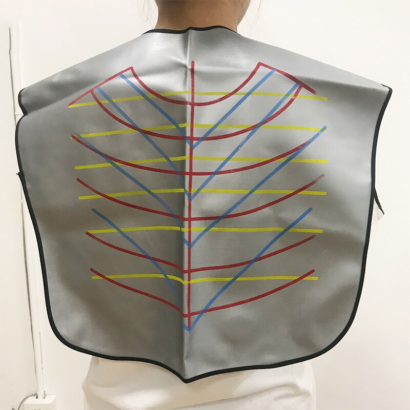 Cape de coloration pour coiffeur , couleur argent, imperméable, Durable, antiadhésif