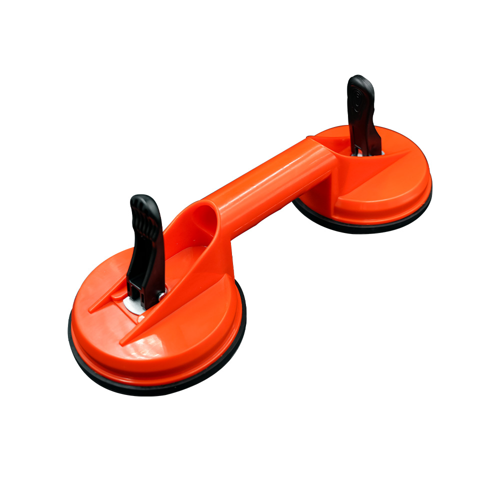 Glas Heben Saugnäpfe schwer Pflicht Vakuum ABS Griff Halfter für Aufzug Boden Fliesen Auto Auto Windschutzscheibe Reparatur Hand Werkzeuge: Braun