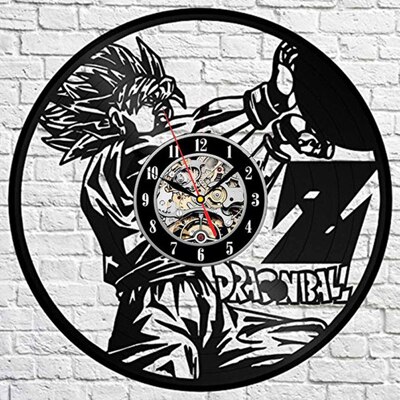 Barbershop Vinyl Record Wandklok Modern Kapper Kapper Klokken Opknoping Muur Horloge voor Kapper Kapsalon: 2