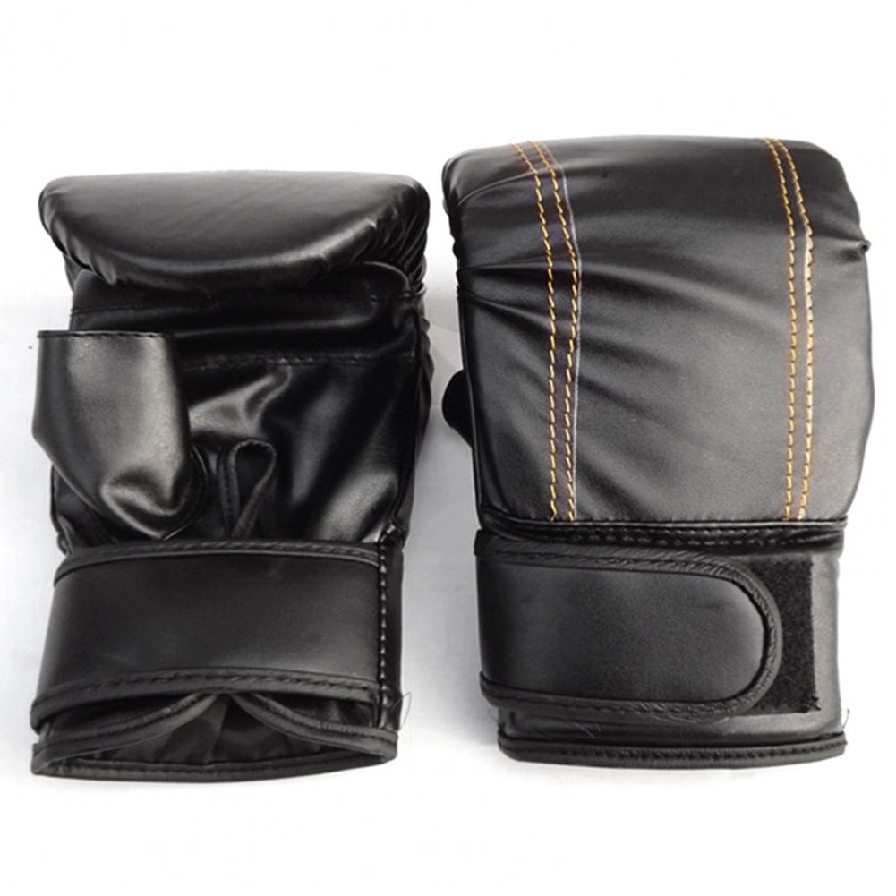 1 Pair Boxing Gloves Adjustable Breathable Ergonomic Adult Fighting Grappling Gloves for Gym