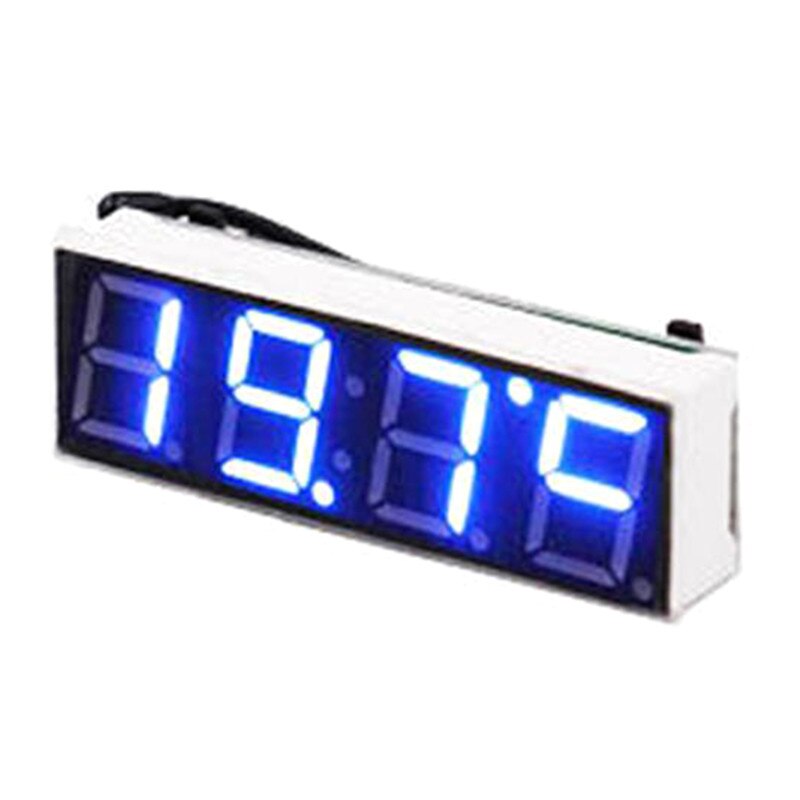 Rood/blauw/groen led-display mini digitale 3.8v-30v voltmeter tester spanningspaneelmeter voor elektromobiel motorfiets auto #292364