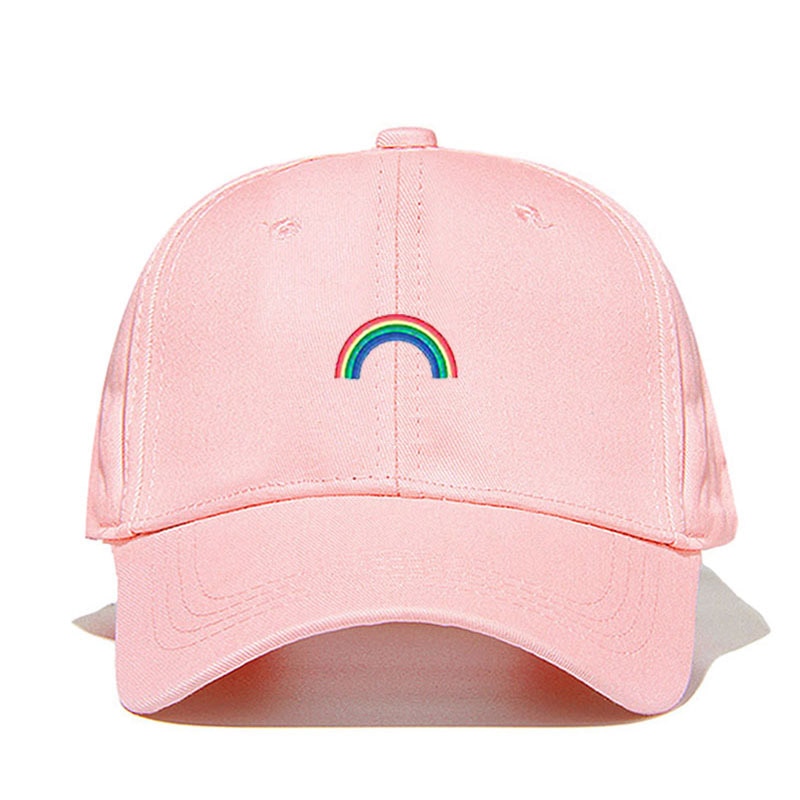 Nuovo Berretto da Baseball Del Ricamo Arcobaleno Papà Caps Unisex Degli Uomini Delle Donne Del Cappello di Snapback Berretto Da Baseball del Cotone Dropshipping