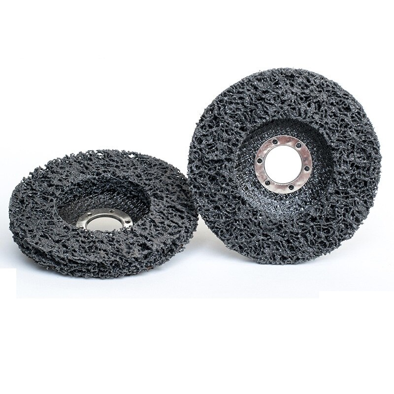 Chain Grinder Clean and Strip Disc Sanding Disc Clean Grinding коралловый диск шлифовальный диск по бетону круг 100/115/125мм: 125 x 22 / Black 1pcs