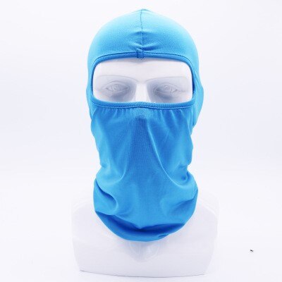 Summer Breathable Motorcycle Face Masks Motorcycle Headgear Full Face Mask Motorcycle Sun-protection Balaclava