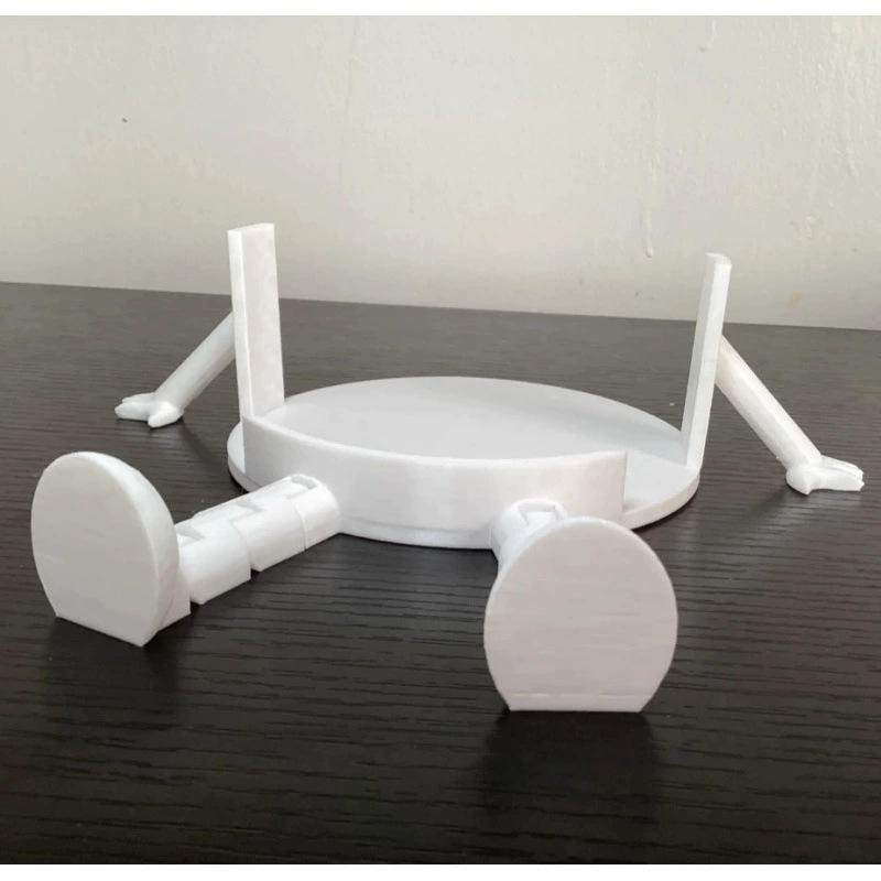 Novelty Toilet Paper Roll Stand 3d Printing Sitting People Paper Towel Holder Home Decoration Ornaments Bathroom Accessories